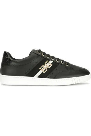 Bally Tenis bajos con placa del logo