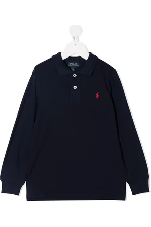 Ralph Lauren Playera tipo polo con parche del logo
