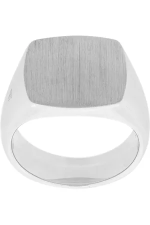 TOM WOOD Cushion signet ring