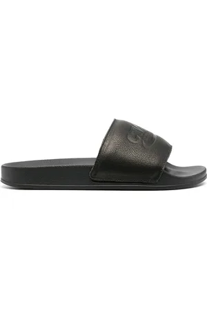 Heron Preston Sandalias con logo en relieve
