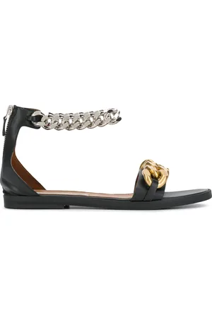 Stella McCartney Sandalias con detalle de cadena y cierre