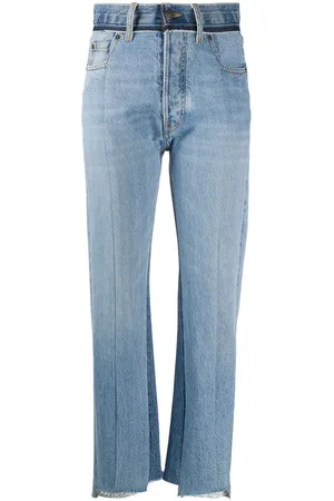Maison Margiela Jeans con paneles en contraste