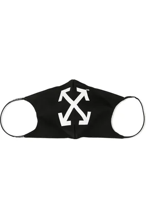 OFF-WHITE Cubrebocas con motivo Arrows