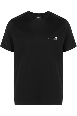 A.P.C. Playera con logo en el pecho