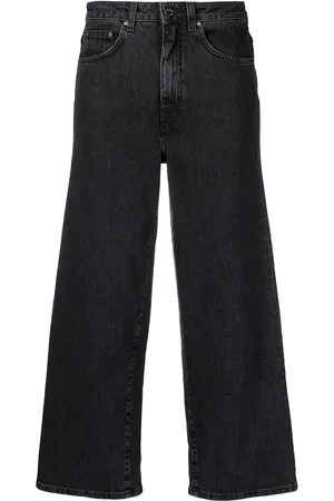 Totême Jeans anchos con tiro alto