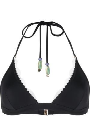 Stella McCartney Traje de baño con detalle de raya