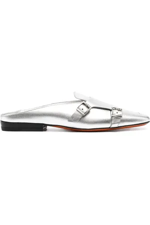 santoni Mules metalizados