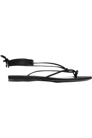 The Attico Sandalias con diseño cruzado