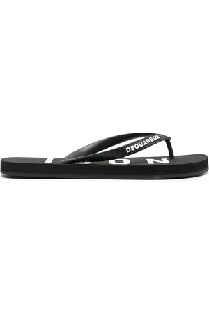 Dsquared2 Flip flops con tira y logo