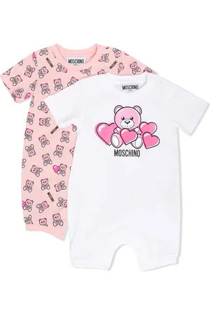 Moschino Romper con estampado Teddy Bear