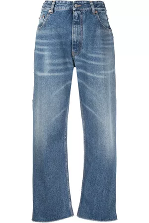 Maison Margiela Jeans anchos con tiro medio