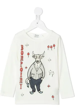 BONPOINT Playera con estampado gráfico