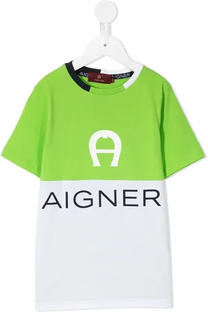 Aigner Playera con diseño de dos tonos