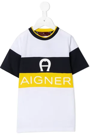 Aigner Playera con franja del logo