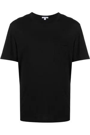 James Perse Playera con bolsillo en el pecho