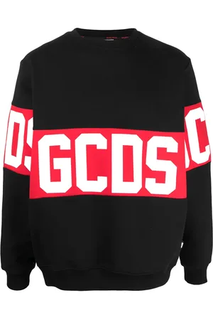GCDS Suéter con logo estampado