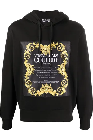 VERSACE Hoodie con estampado Barocco