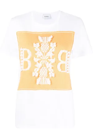Barrie Playera con parche de cachemira
