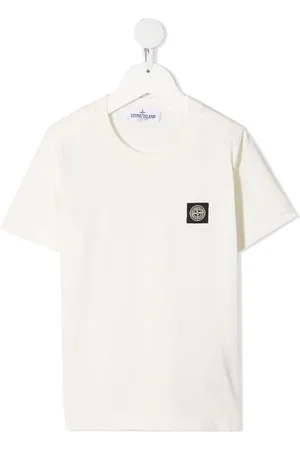 Stone Island Playera con parche del logo