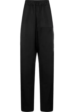 Jil Sander Pantalones anchos con pretina elástica