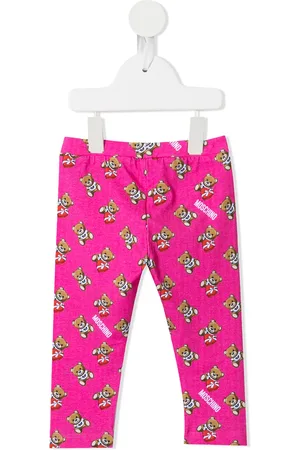 Moschino Leggins con motivo Teddy Bear