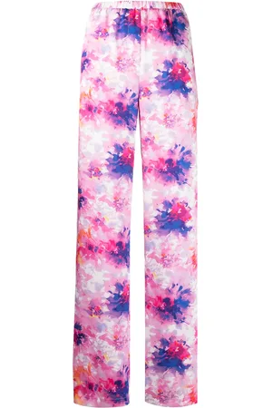 Msgm Pantalones con estampado floral