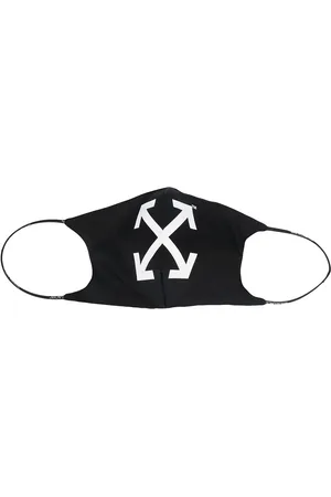 OFF-WHITE Cubrebocas con motivo Arrows