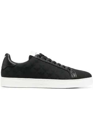 Emporio Armani Tenis bajos capitonados