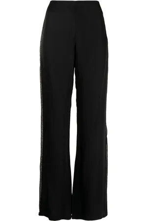 Baruni Pantalones anchos con franja lateral