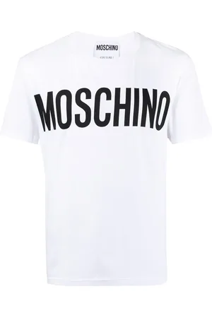 Moschino Playera con logo estampado
