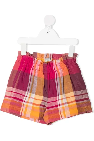 Il gufo Shorts con estampado de cuadros