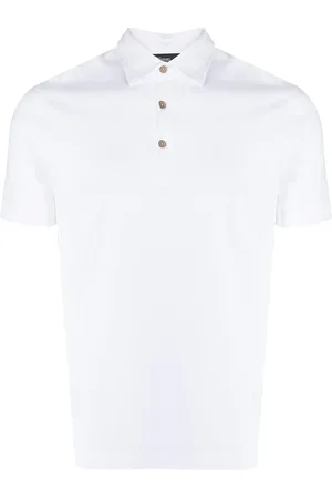 HERNO Playera tipo polo manga corta