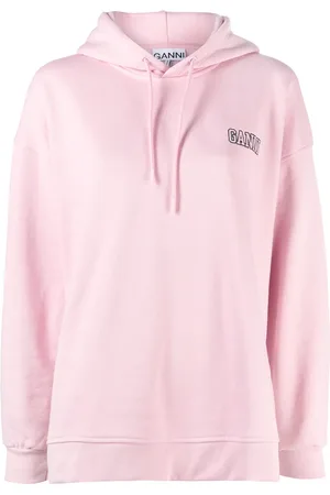 Ganni Sudadera con logo bordado