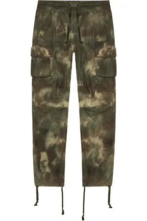 JOHN ELLIOTT Pantalones cargo con estampado militar