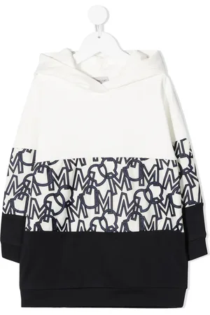 Moncler Vestido estilo sudadera con monograma