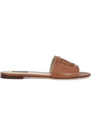 Dolce & Gabbana Flip flops DG Millennialsen piel