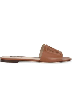 Dolce & Gabbana Flip flops DG Millennialsen piel