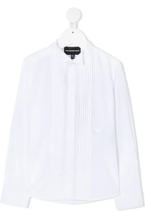 Emporio Armani Camisa con pechera plisada