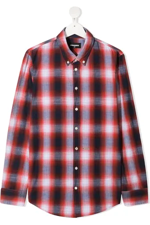 Dsquared2 Camisa con motivo de cuadros