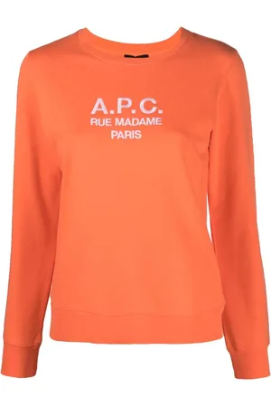 A.P.C. Sudadera Tina con logo bordado