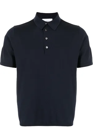 Ports V Playera tipo polo con estampado de V