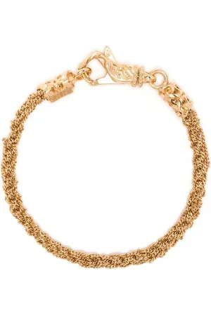 EMANUELE BICOCCHI Pulsera con diseño trenzado