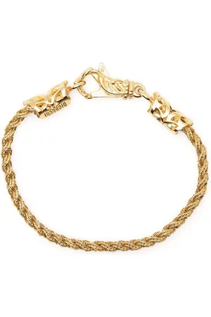 EMANUELE BICOCCHI Pulsera con diseño trenzado