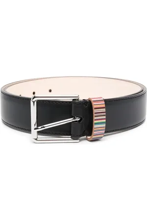 Paul Smith Cinturón con ribete a rayas