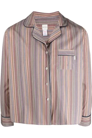 Paul Smith Pantalones con motivo de rayas