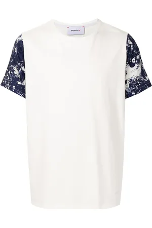 Ports V Playera con estampado de salpicadura de pintura