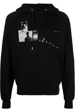 HELIOT EMIL Hoodie con estampado gráfico