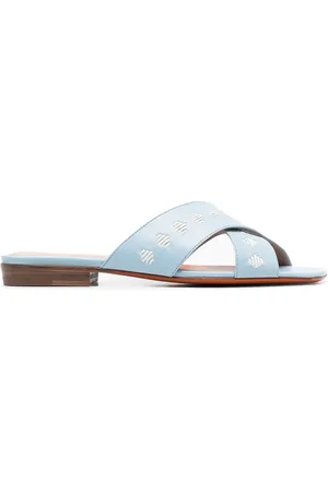 santoni Sandalias con tiras cruzadas