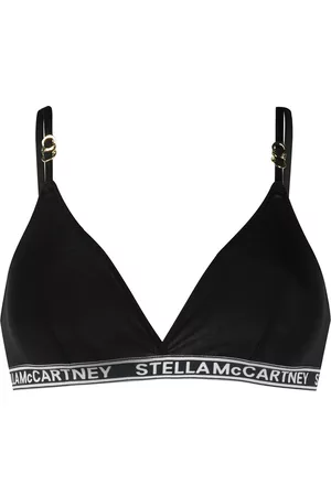 Stella McCartney Brasier estilo triángulo con logo