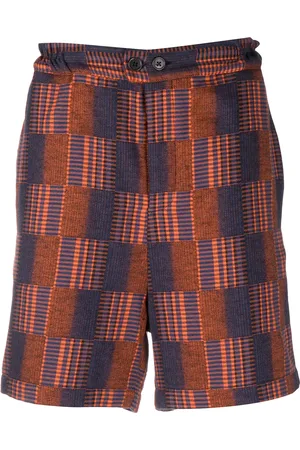 HENRIK VIBSKOV Shorts con estampado de cuadros